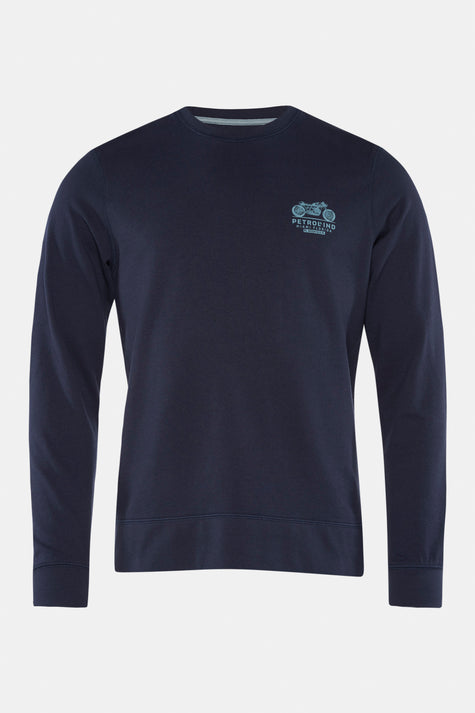Sweater met ronde hals Blauw - Petrol Industries®