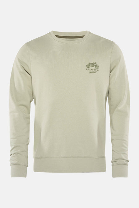 Sweater met ronde hals Groen - Petrol Industries®