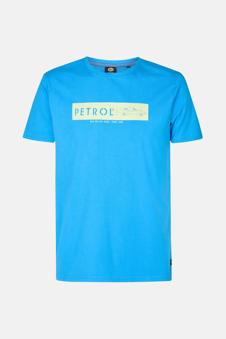 T-shirt met korte mouwen - blauw