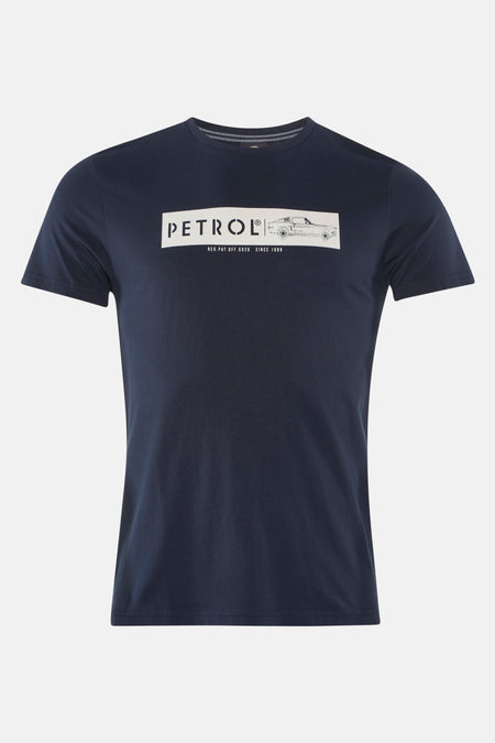 T-shirt met korte mouwen - blauw