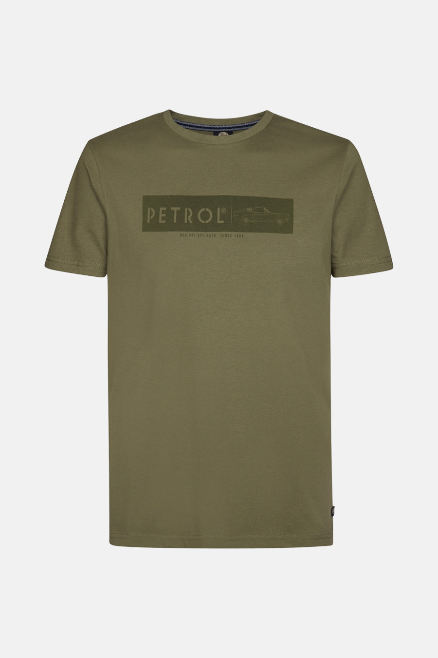 T-shirt met korte mouwen - Kaki