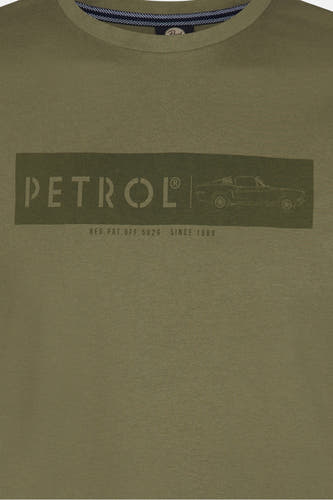 T-shirt met korte mouwen - Kaki