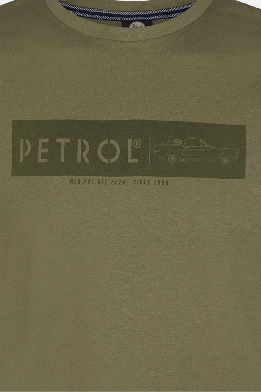 T-shirt met korte mouwen - Kaki