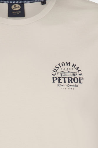 T-shirt à manches courtes - Beige - Petrol Industries®