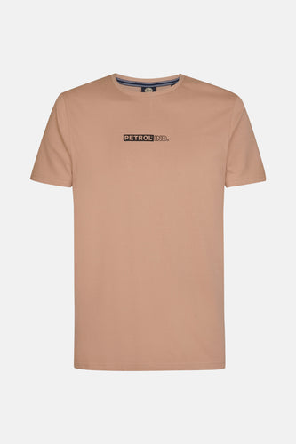 T-shirt met korte mouwen - Bruin - Petrol Industries®