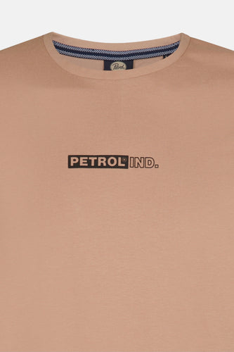 T-shirt met korte mouwen - Bruin - Petrol Industries®