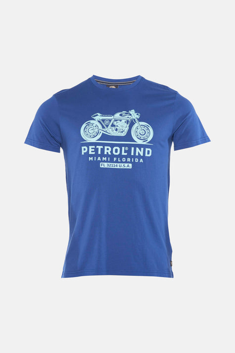 T-shirt (korte mouwen) Blauw - Petrol Industries®