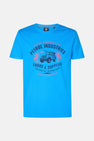 T-shirt met korte mouwen - blauw