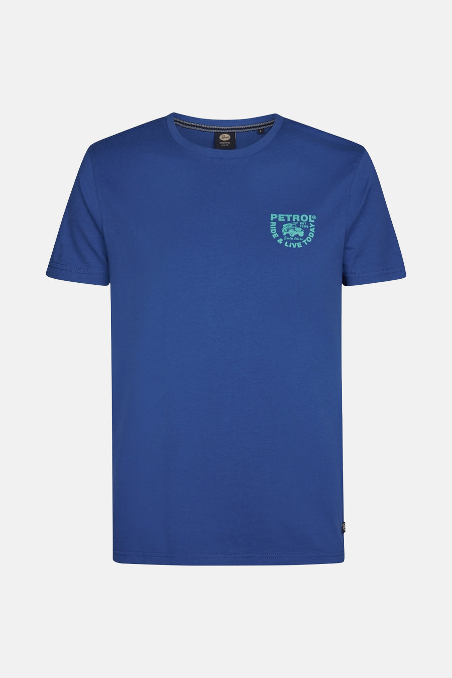 T-shirt met korte mouwen - blauw - Petrol Industries® - 1
