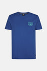 T-shirt met korte mouwen - blauw