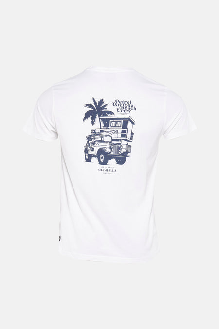 T-shirt (korte mouwen) Wit - Petrol Industries®