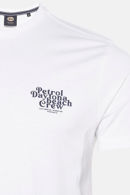 T-shirt (korte mouwen) Wit - Petrol Industries®
