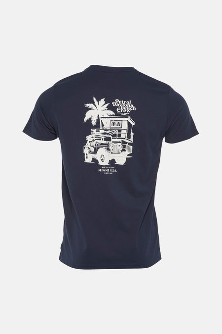 T-shirt (korte mouwen) Blauw - Petrol Industries®