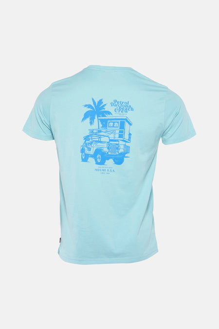 T-shirt (korte mouwen) Blauw - Petrol Industries®