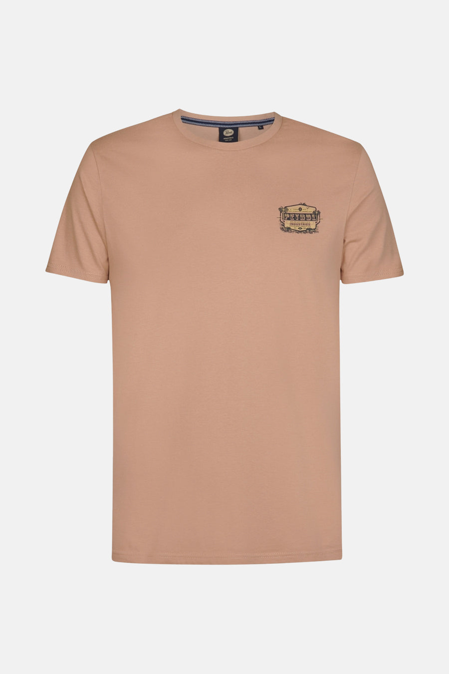 T-shirt met korte mouwen - Bruin - Petrol Industries®