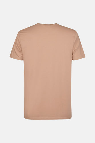T-shirt met korte mouwen - Bruin - Petrol Industries®