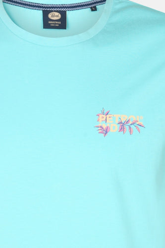 T-shirt met korte mouwen - blauw - Petrol Industries®