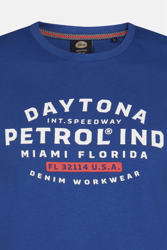 T-shirt met korte mouwen - blauw - Petrol Industries®