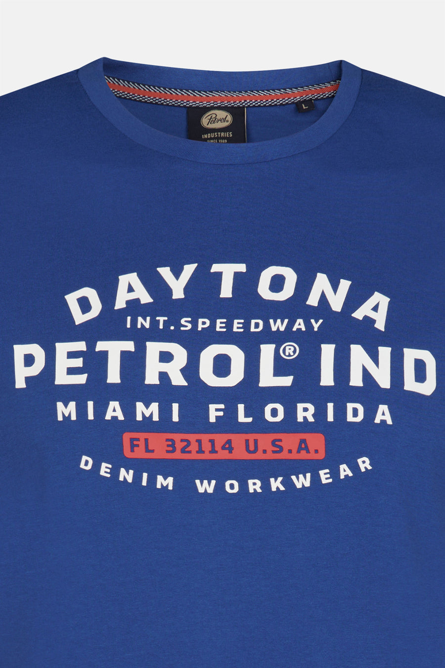 T-shirt met korte mouwen - blauw - Petrol Industries®