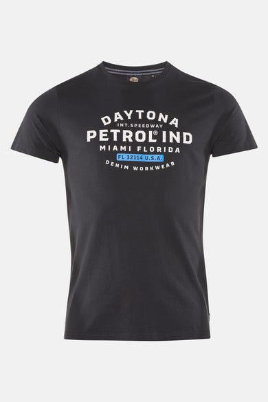 T-shirt (korte mouwen) Zwart - Petrol Industries®