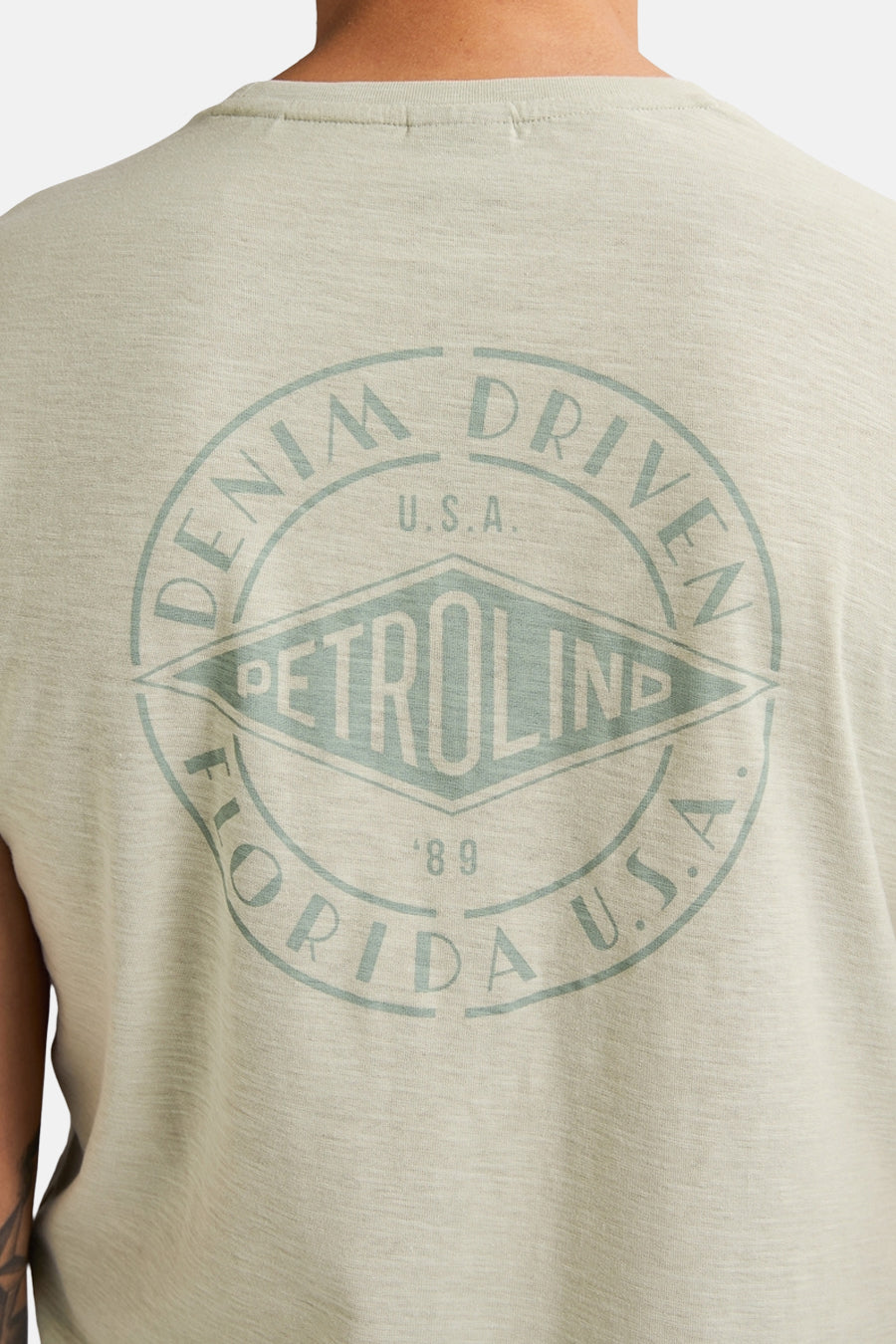 T-shirt met korte mouwen - Groen - Petrol Industries®