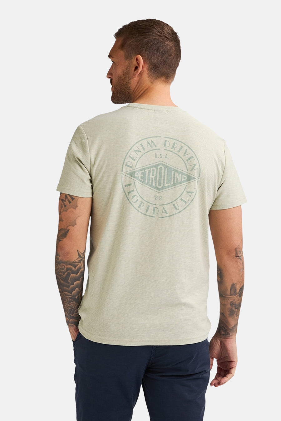 T-shirt met korte mouwen - Groen - Petrol Industries®