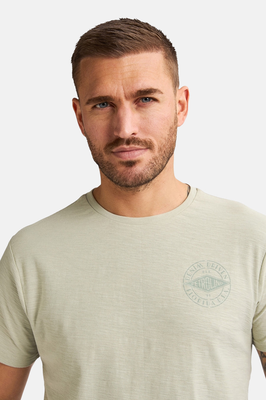 T-shirt met korte mouwen - Groen - Petrol Industries®