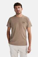 T-shirt met korte mouwen - Bruin