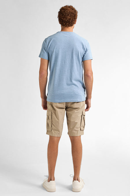 T-shirt met korte mouwen - blauw