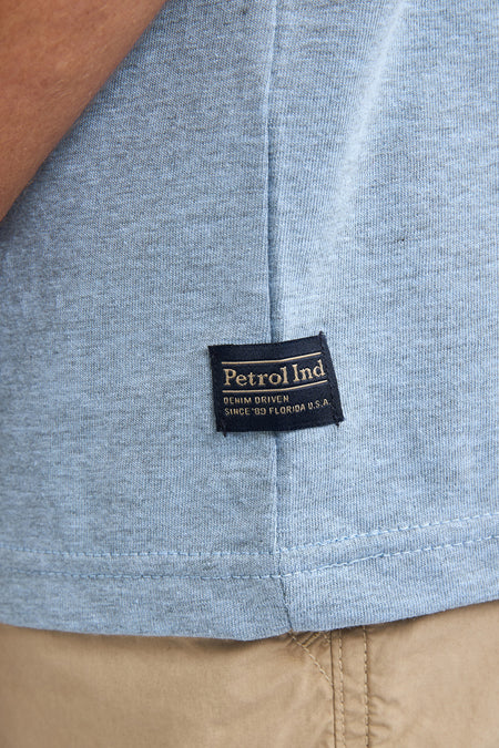 T-shirt met korte mouwen - blauw