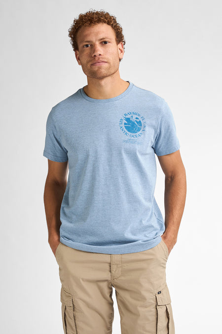 T-shirt met korte mouwen - blauw