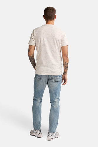 T-shirt met korte mouwen - Ecru - Petrol Industries®