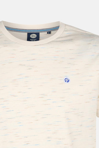 T-shirt met korte mouwen - Ecru - Petrol Industries®