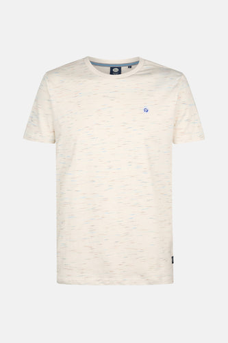 T-shirt met korte mouwen - Ecru - Petrol Industries®