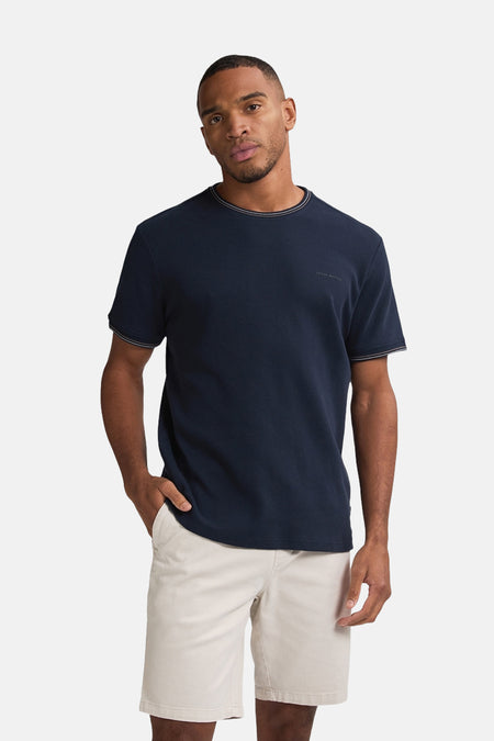 T-shirt met korte mouwen - blauw