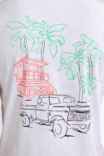 T-shirt met korte mouwen - wit - Petrol Industries®