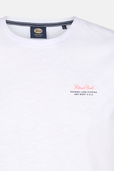 T-shirt (korte mouwen) Wit - Petrol Industries®