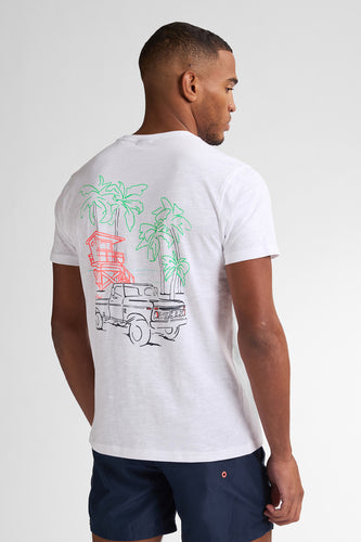 T-shirt met korte mouwen - wit - Petrol Industries®