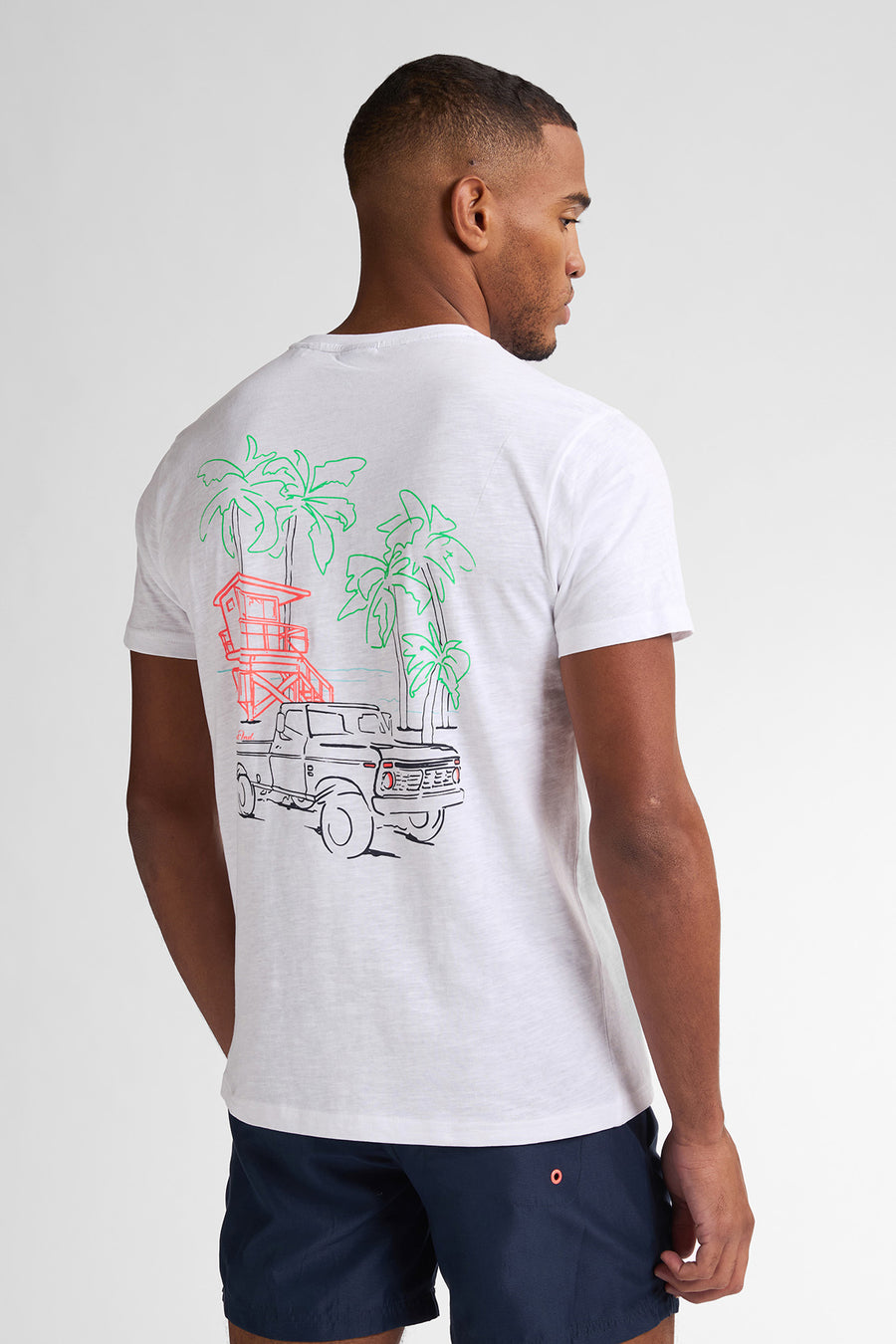 T-shirt met korte mouwen - wit - Petrol Industries®