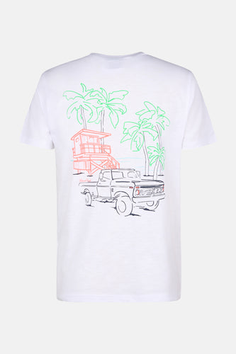 T-shirt met korte mouwen - wit - Petrol Industries®