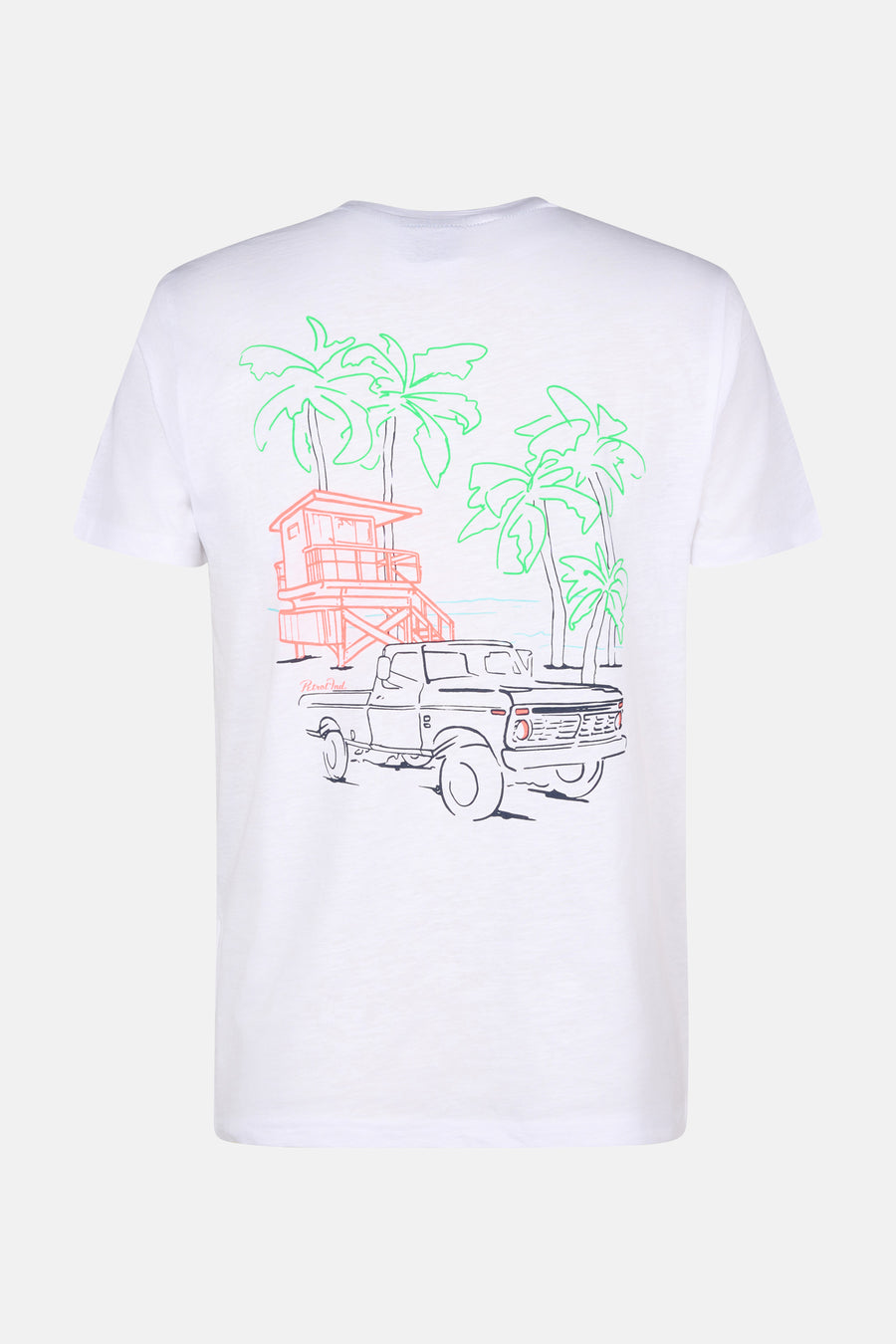 T-shirt met korte mouwen - wit - Petrol Industries®