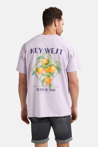 T-shirt met korte mouwen - Paars - Petrol Industries®