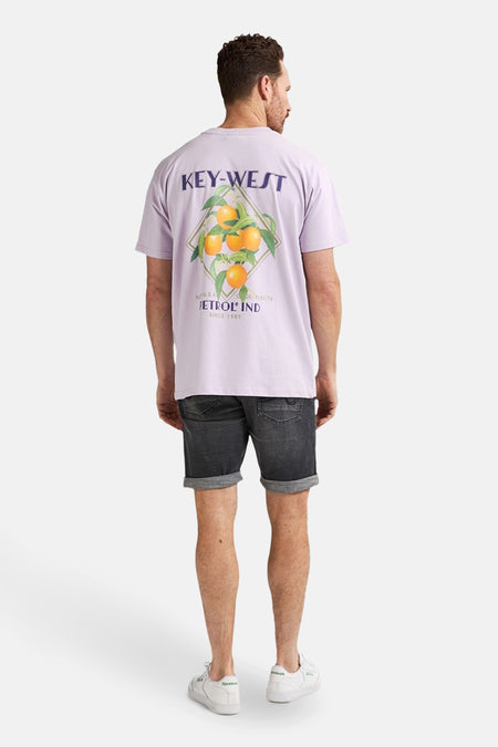 T-shirt met korte mouwen - Paars