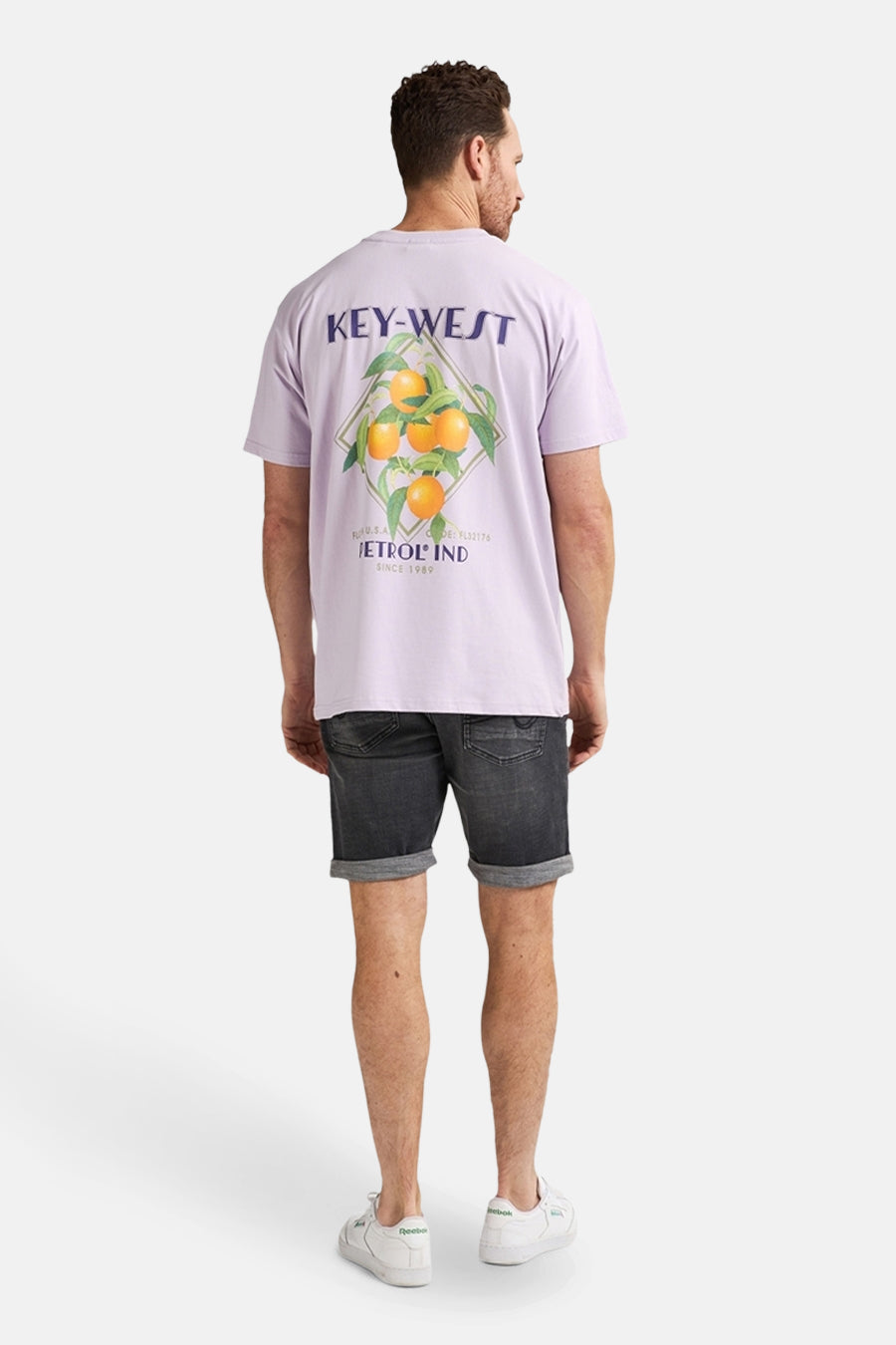 T-shirt met korte mouwen - Paars - Petrol Industries®