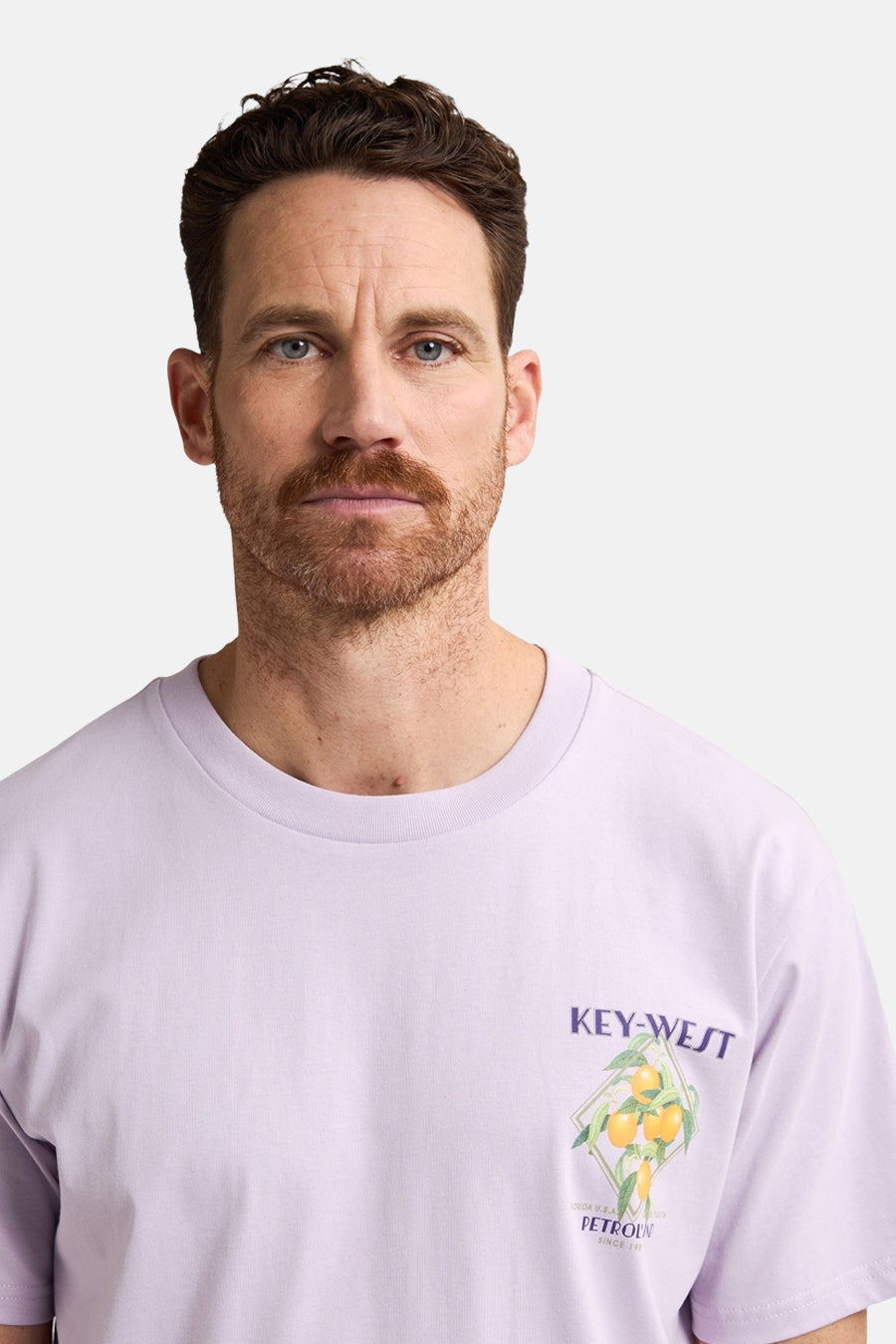 T-shirt met korte mouwen - Paars - Petrol Industries®