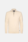 Pull met ronde hals - ecru