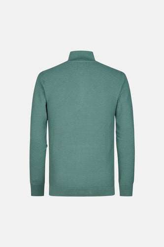 Pull met ronde hals - groen