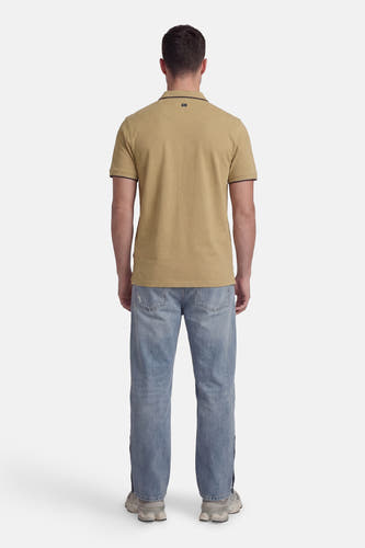 Polo met korte mouwen - Kaki