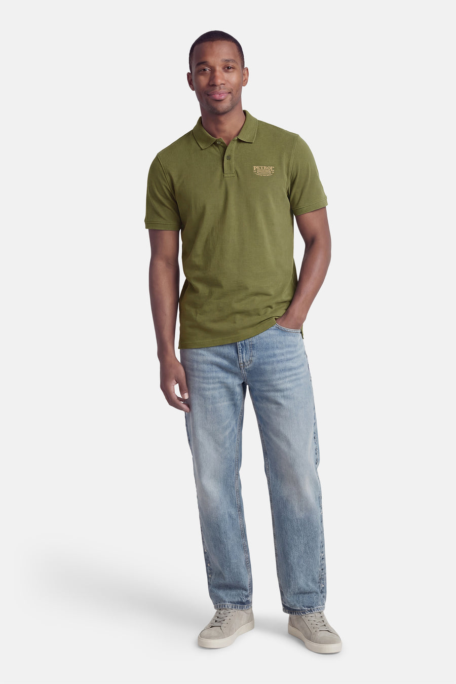 Polo met korte mouwen - groen