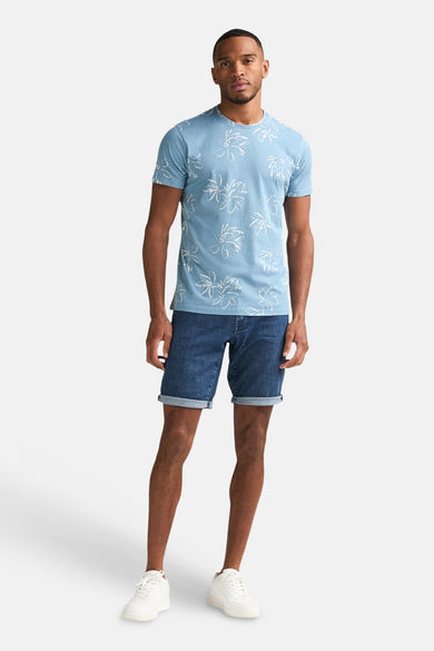 Short cargo - Dark blue denim